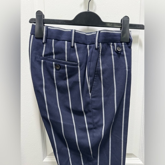 Murano Alex Fit Striped Slacks - Picture 2 of 5